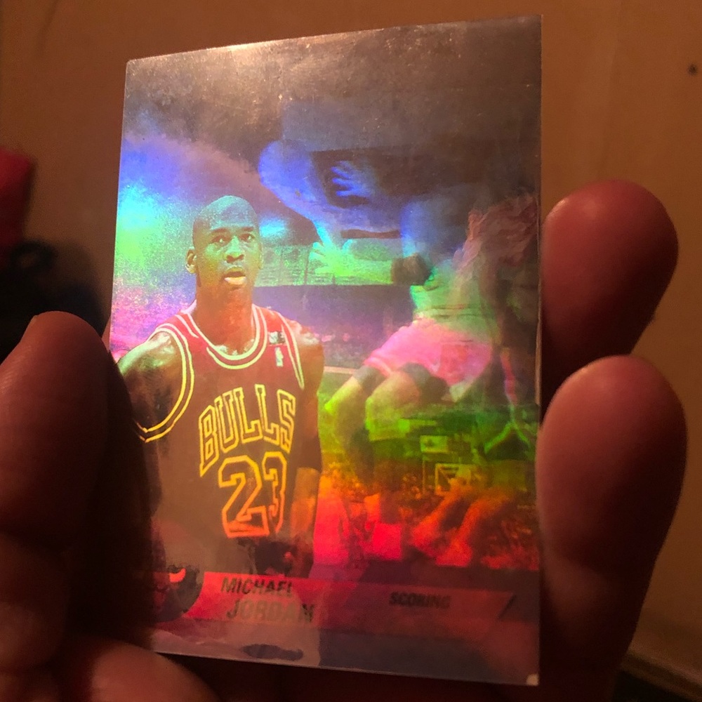 Vintage 90s Jordan Sports Trading Card